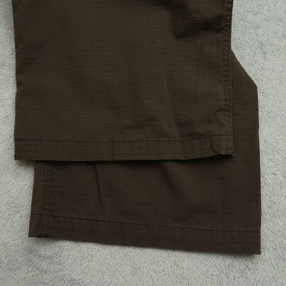 CQR Tactical Pants Women's Size 16R Brown Mid-Rise Cargo Straight 30" Inseam - Picture 12 of 15